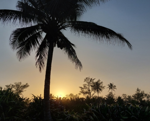 Abendstimmung an der Costa Esmeralda