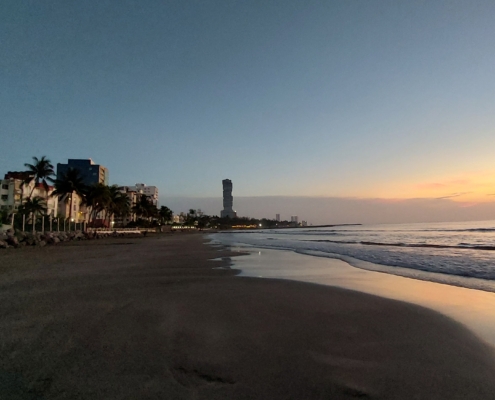 Sonnenaufgang in Boca del Río