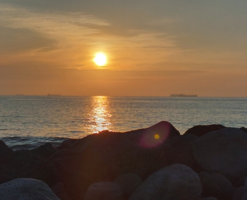 Sonnenaufgang in Boca del Río