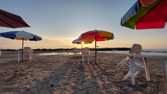 Morgenstimmung am Strand von Boca del Río