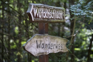 Wutachschlucht, eines der beliebten Wandergebiete im Schwarzwald