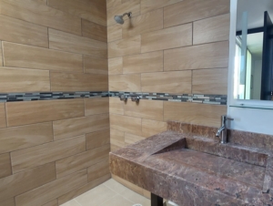 Badezimmer fertiggestellt