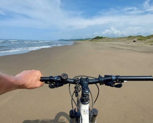 Biketour entlang der Küste