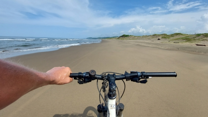 Biketour entlang der Küste