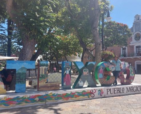 Zócalo von Atlixco
