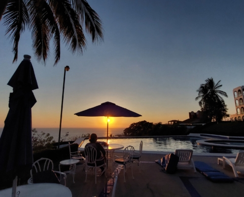 Abendstimmung in Acapulco