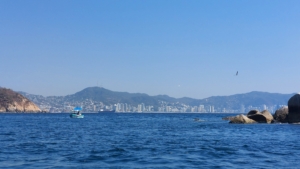 Blick auf die Bahía von Acapulco