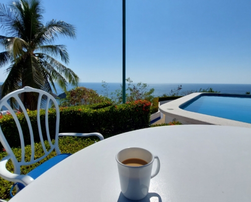 Kaffee mit Aussicht