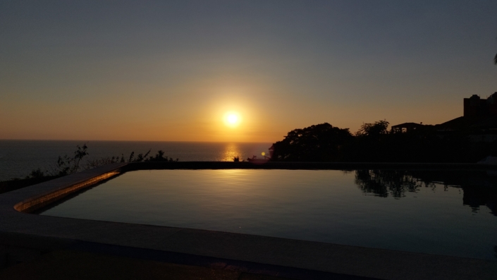 Sonnenuntergang im Pazifik