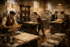 Erste Druckere in Mexiko