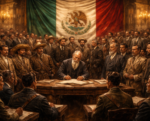 5. Februar 1917: Unterzeichnung der Mexikanischen Verfassung