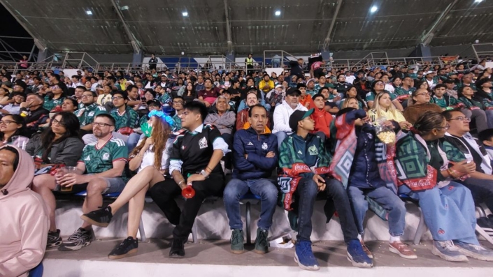 Tribüne des Cuauhtémoc Stadions