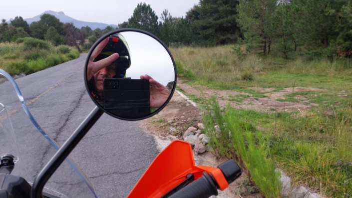 Mit der KTM zur Malinche Mit der KTM zur Malinche